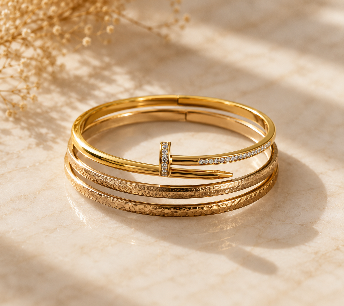 Golden Bangles