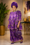 Nigerian Lace Formal Set