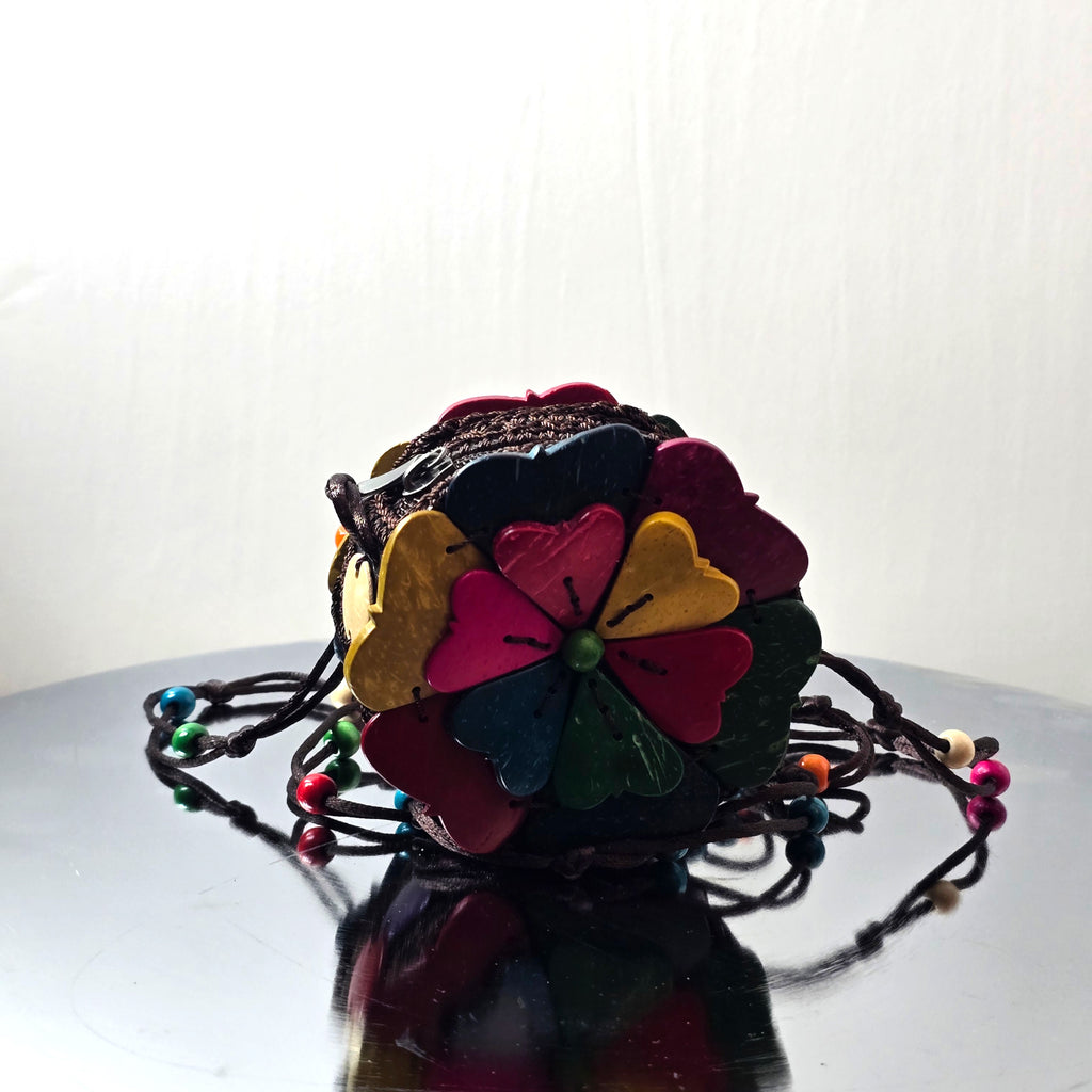 Floral Authentic African Hand Bag