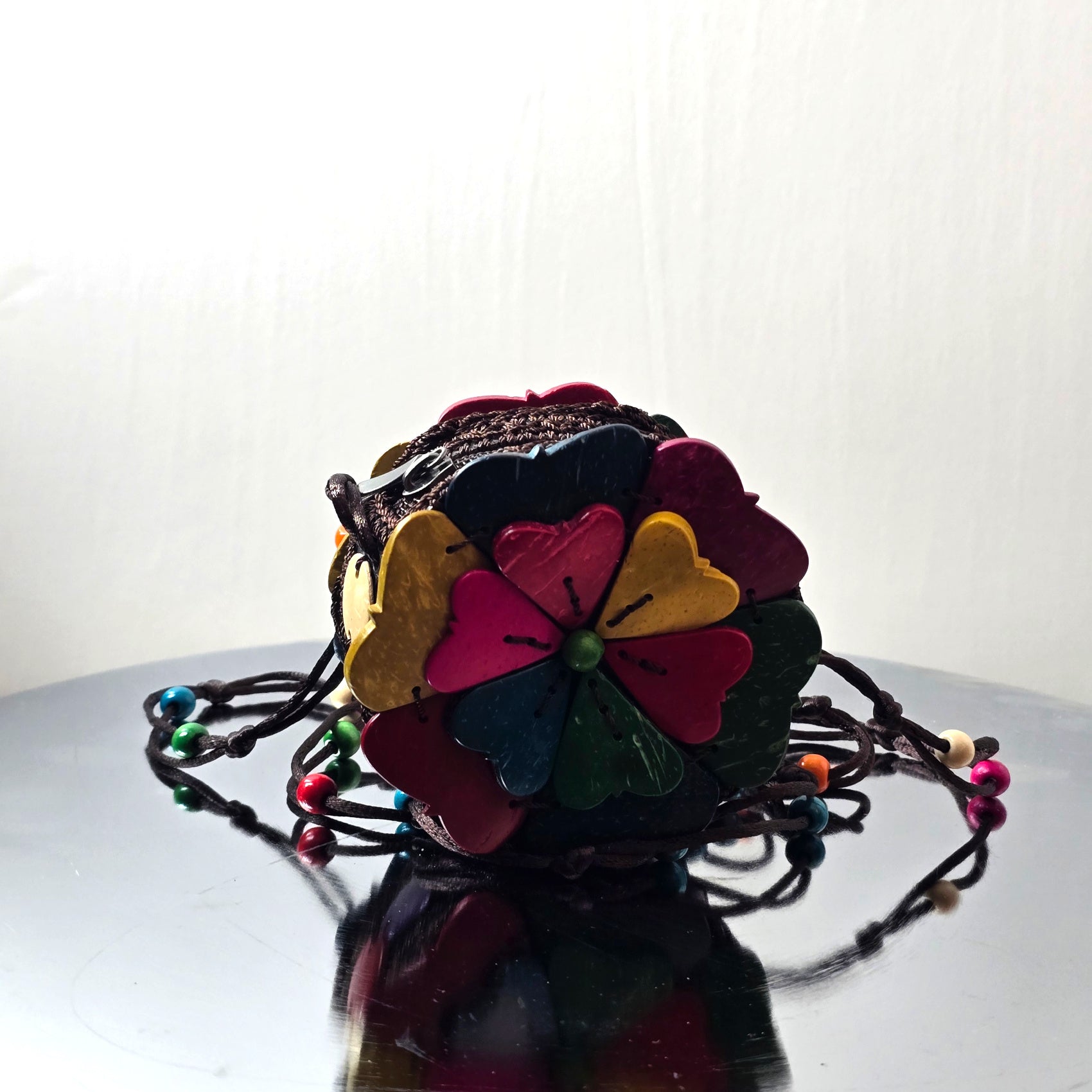 Floral Authentic African Hand Bag