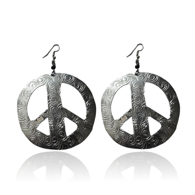 African Earrings - Peace Pattern