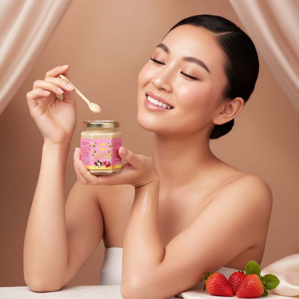 Strawberry Shea Butter - 6 oz