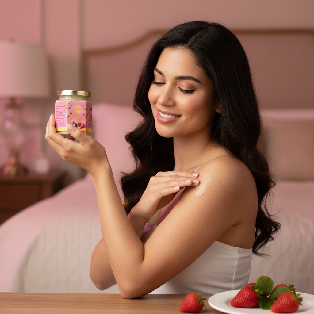 Strawberry Shea Butter - 6 oz