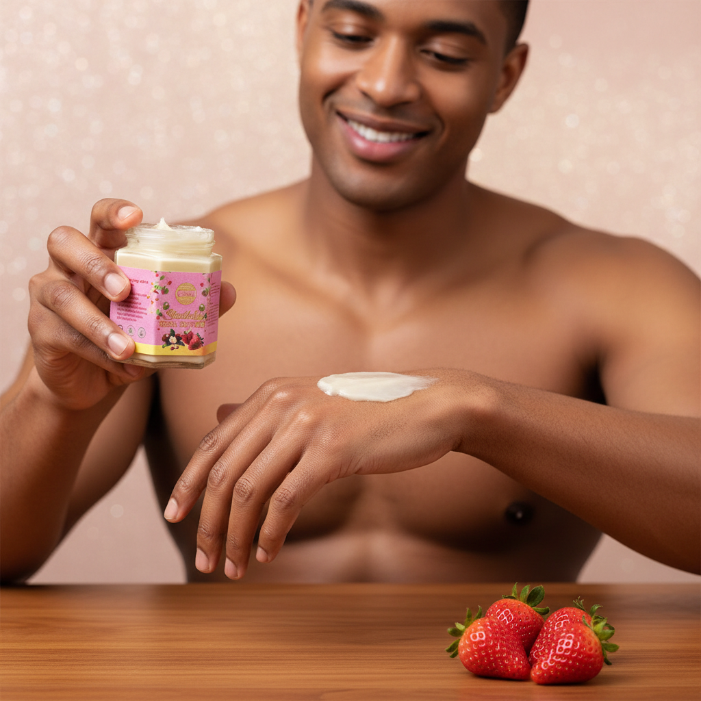 Strawberry Shea Butter - 6 oz