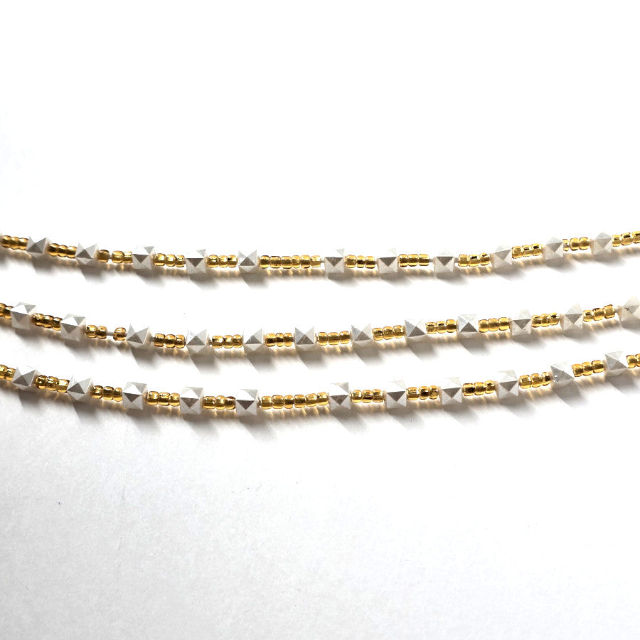 Delicate African Golden Colored Waist Beads